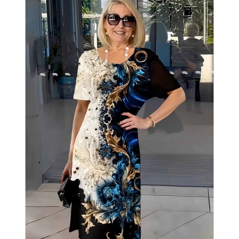 Elzéna™ – Künstlerisches Sommerkleid