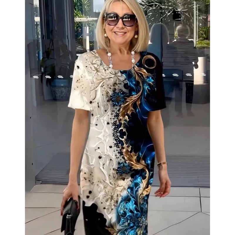 Elzéna™ – Künstlerisches Sommerkleid