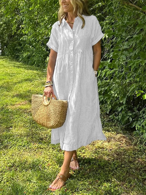 Annelise™ – Sommerlig maxikjole