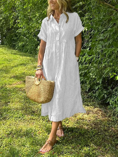 Annelise™ – Sommerlig maxikjole