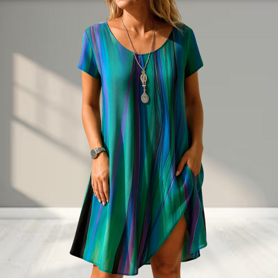 FrejaLyn™ - Sommerlig boho-kjole
