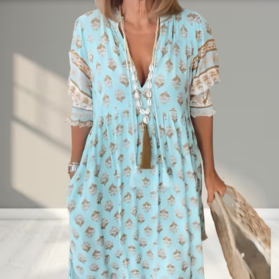 Hiley™ – Casual Kleid mit Print