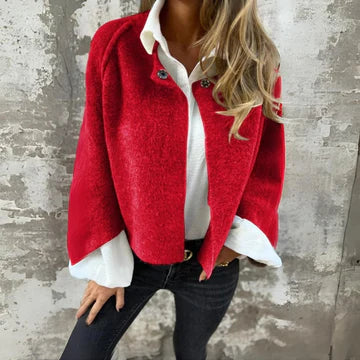 Ilse™ - Kort jakke med elegant udsvingede ærmer