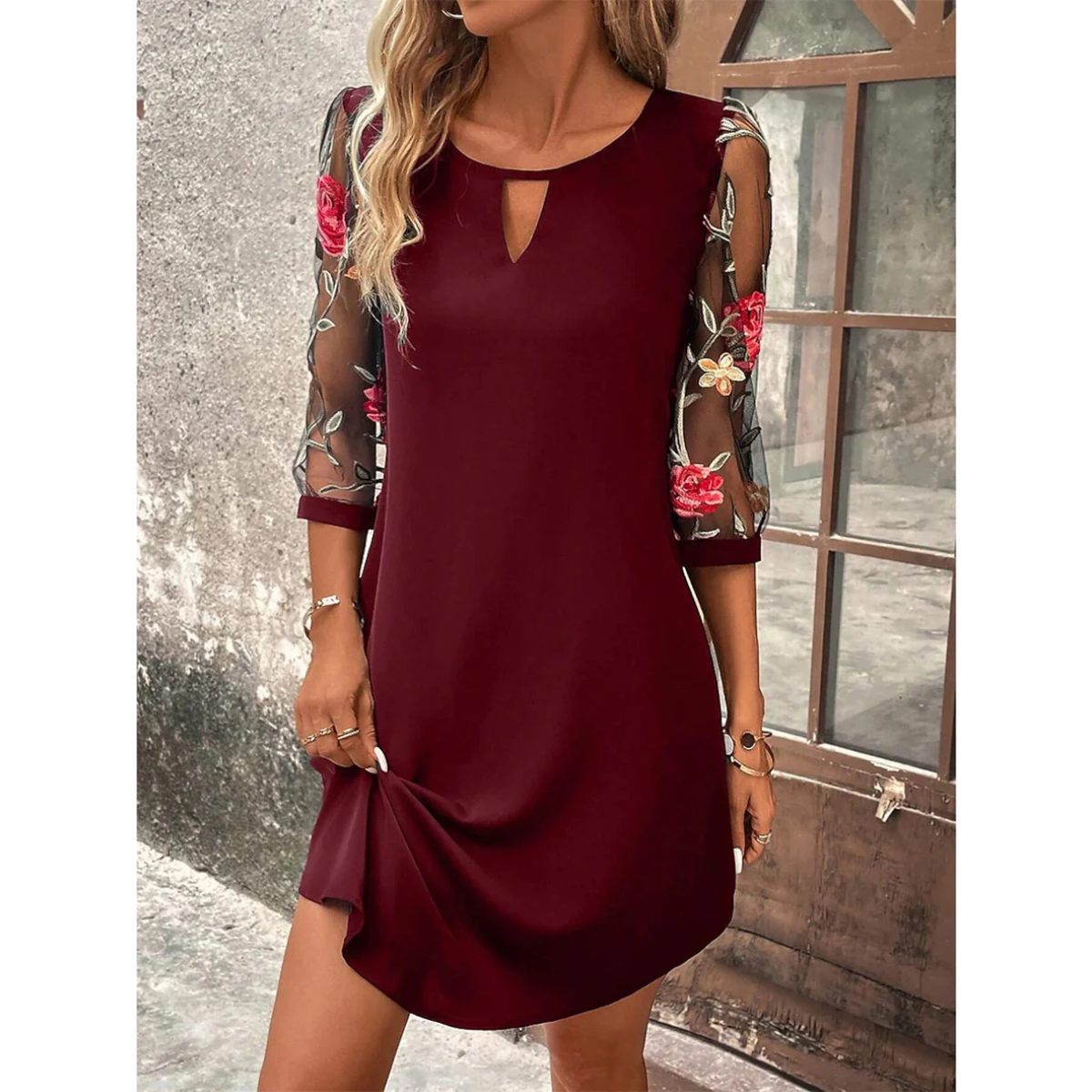 Arianna™  - Elegantes Midi-Kleid