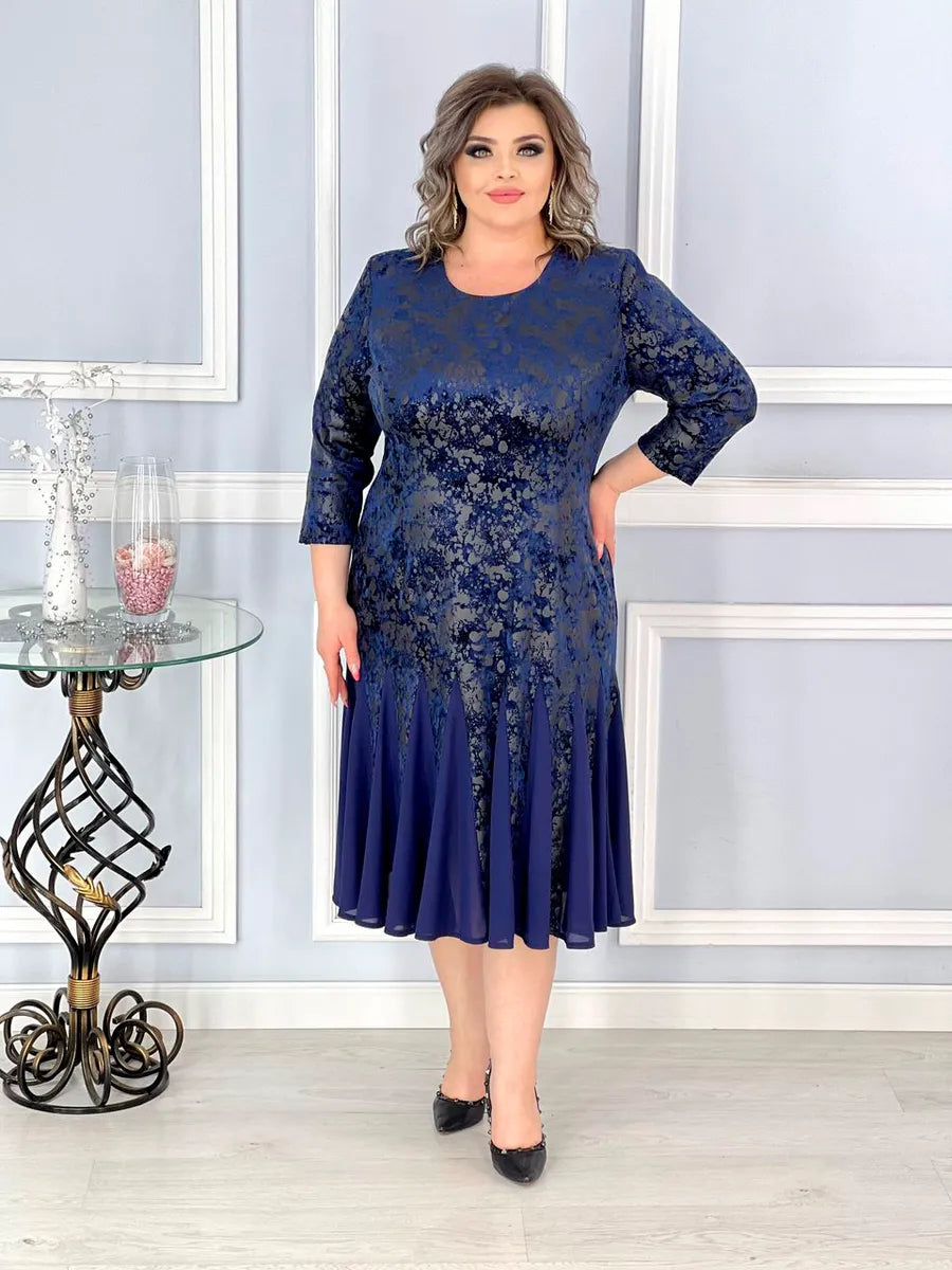 Isadora™ - Glamour Samtkleid