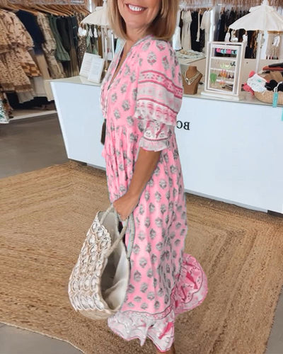 Hiley™ – Casual Kleid mit Print