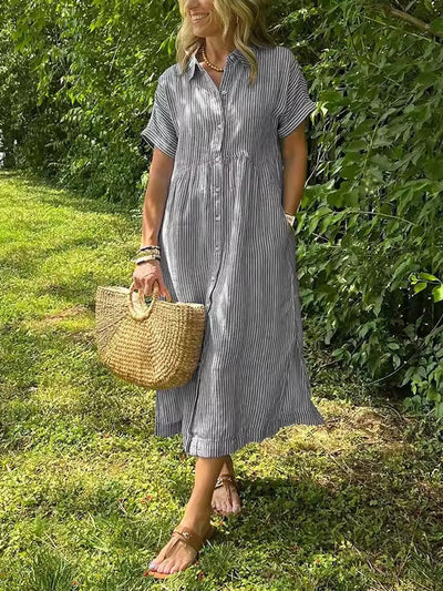 Annelise™ – Sommerlig maxikjole