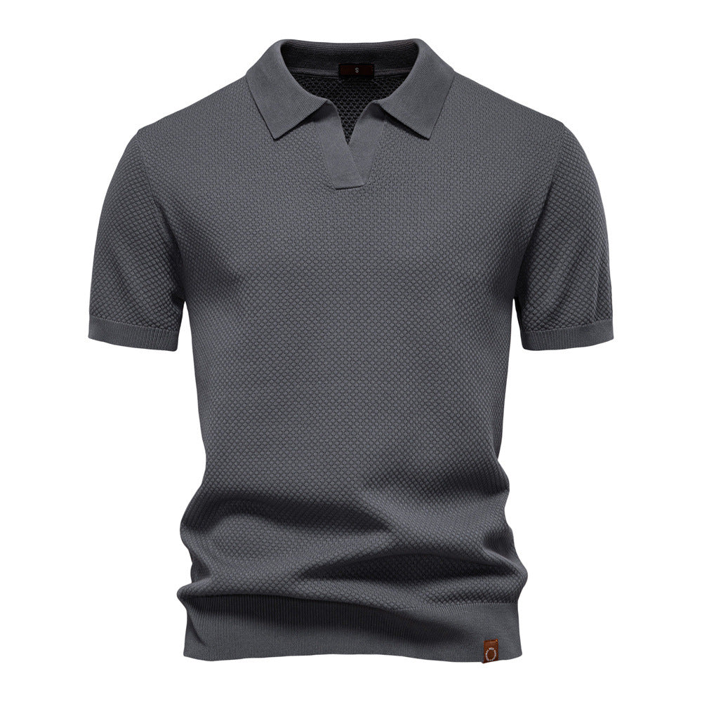 Anders™ - Struktureret polo shirt