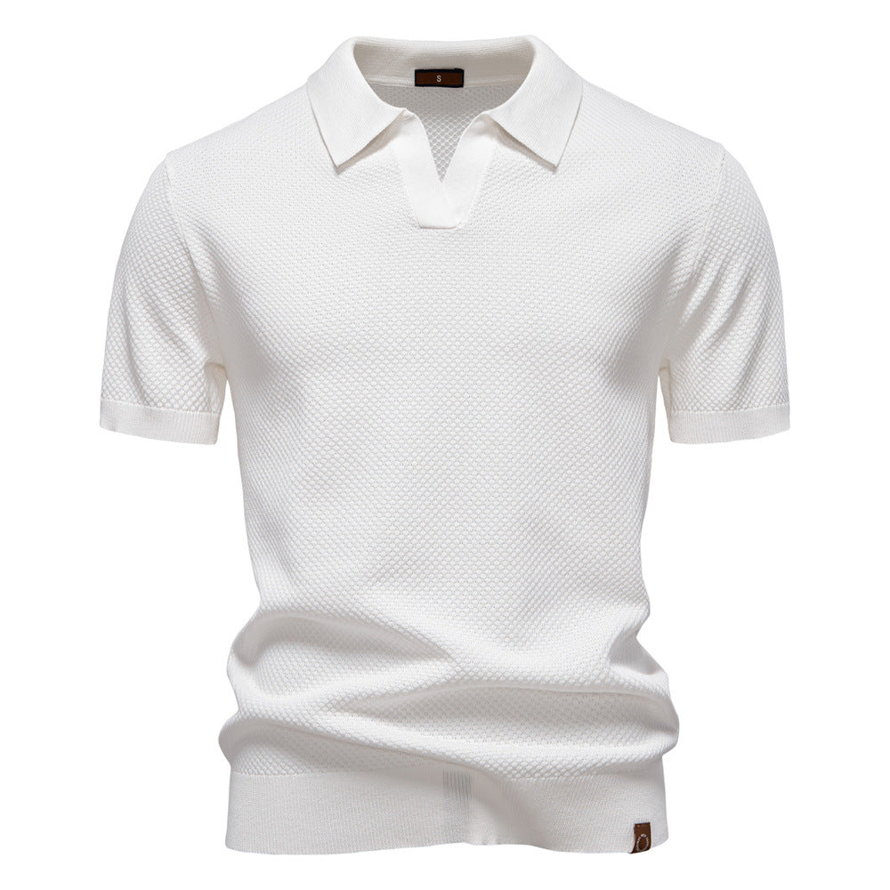 Anders™ - Struktureret polo shirt
