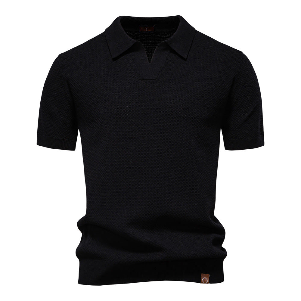 Anders™ - Struktureret polo shirt