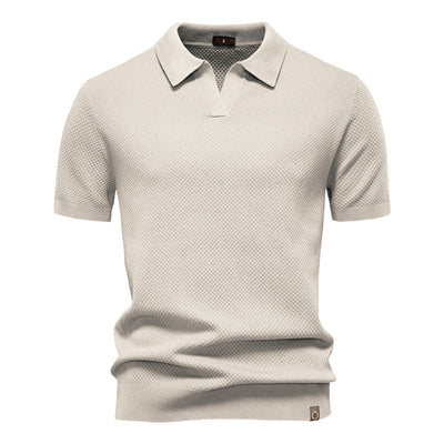 Anders™ - Struktureret polo shirt