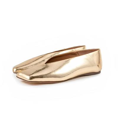 LYNA GOLD/SILVER™ - Sommersandalen aus atmungsaktivem, weichem Leder für Damen