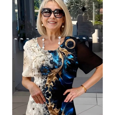 Elzéna™ – Künstlerisches Sommerkleid