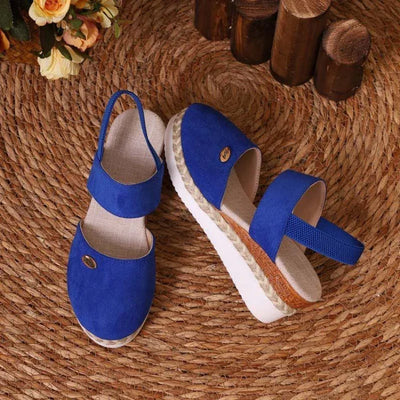 Sanna™ – Komfortsandal med kilehæl