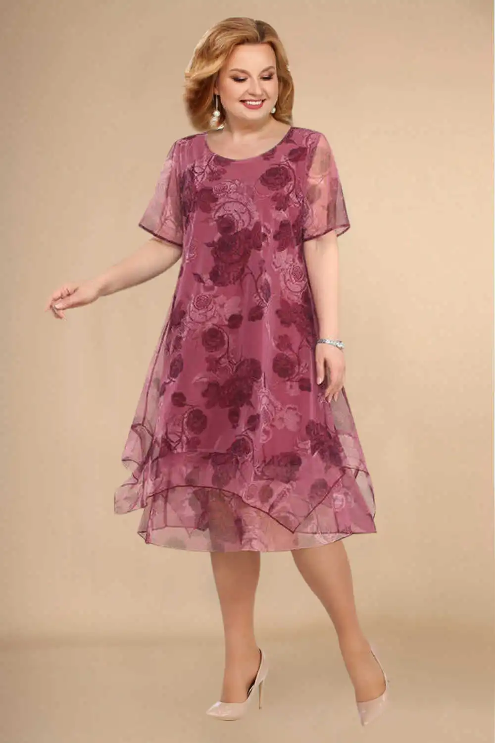 Rosalinde™ Luftiges Chiffonkleid