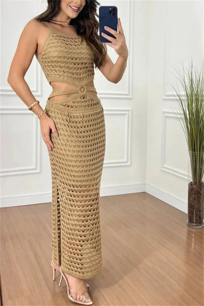 Liora™ - Strick-Sommerkleid