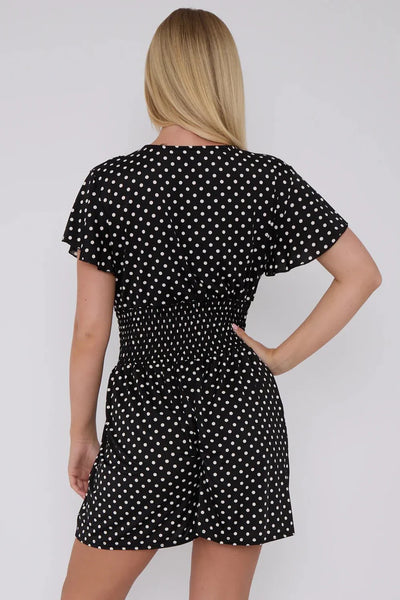 Maélie™ – Sommerlicher Polka-Dot-Jumpsuit